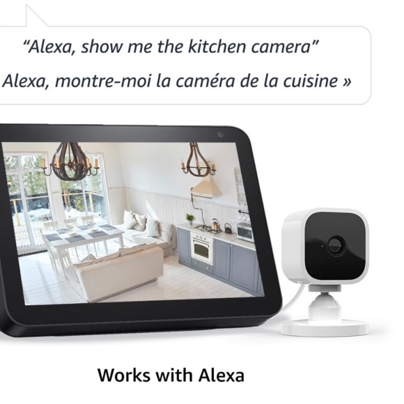 Blink Mini - Compact indoor plug-in smart security camera,
1080p HD - Picture 5 of 5